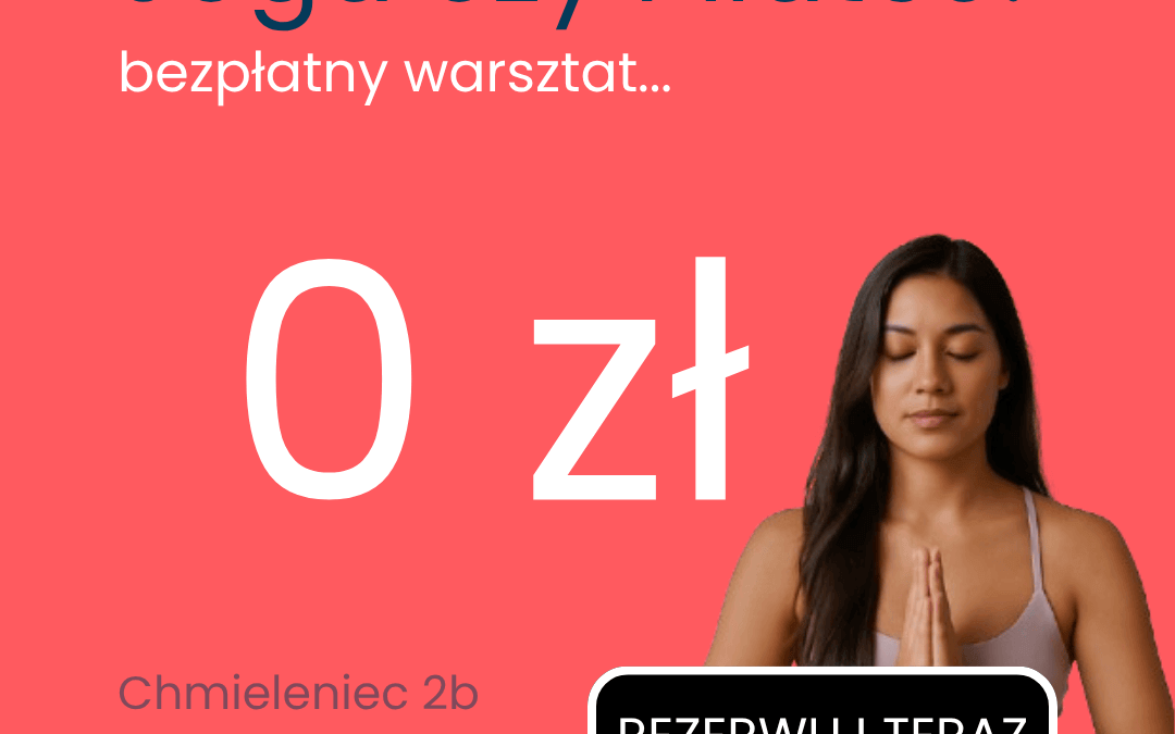 🎁 Pierwsze zajęcia w prezencie! 🎁